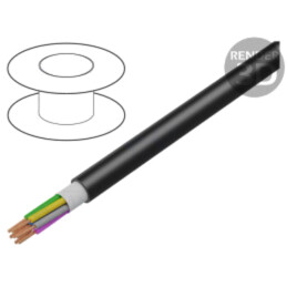 Cablu; UNITRONIC® ROBUST; 5x0,34mm2; neecranat; 350V; Cu; litat