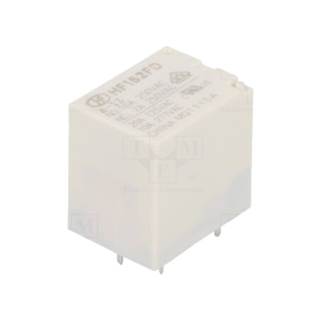 Releu: electromagnetic; SPDT; Ubobină: 5VDC; 17A; 17A/125VAC; PCB