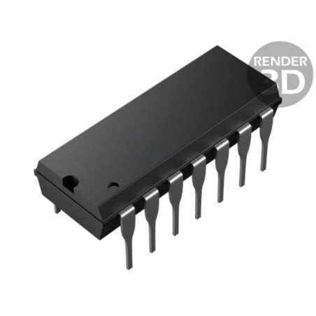 IC: convertor D/A; 8bit; Ch: 2; 2,7÷5,5V; DIP14; -40÷125°C; tub