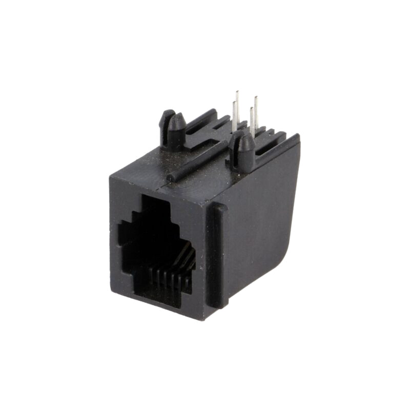 Conector: RJ11; soclu; PIN: 4; Cat: 3; ecranat,cu blocare panou