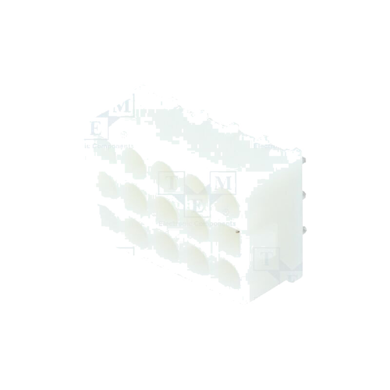 Conector: cablu-placă; soclu; tată; PIN: 15; Universal MATE-N-LOK Conector: cablu-placă; soclu; tată; PIN: 15; Universal MATE-N-LOK