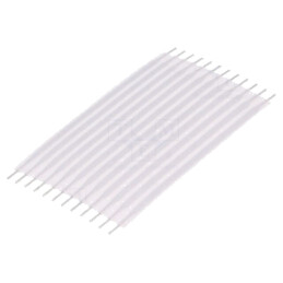 Conector: cablu jumper flexibil; P.cablu-bandă: 2,54mm; L: 50,8mm
