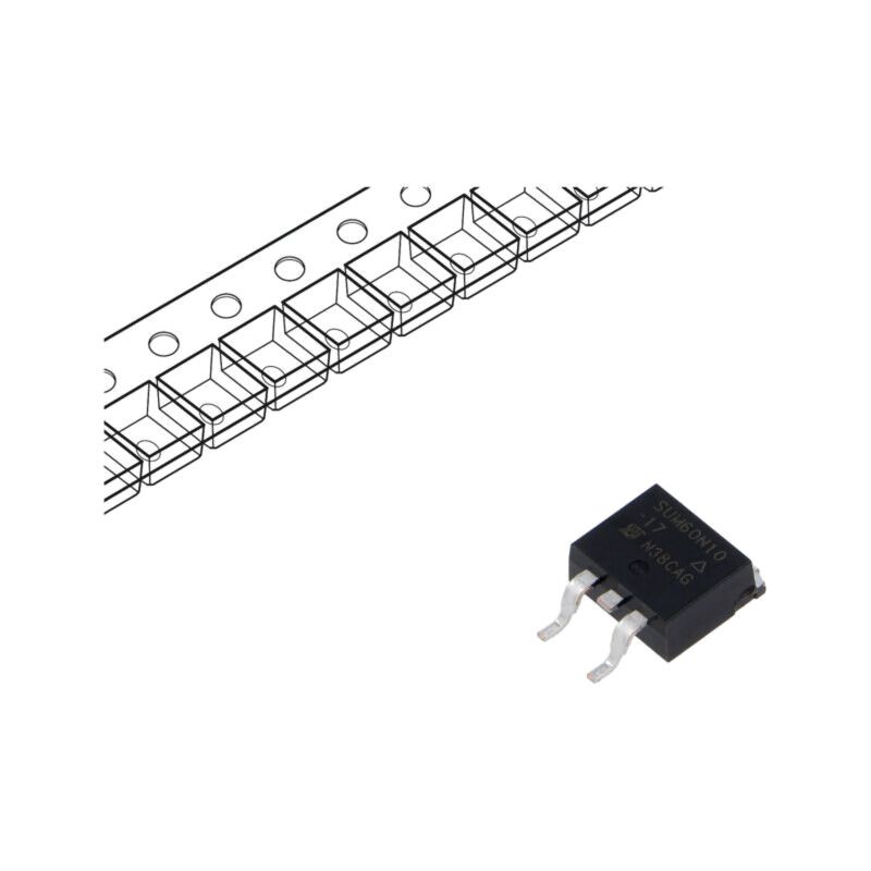 Tranzistor: N-MOSFET; TrenchFET®; unipolar; 100V; 60A; Idm: 100A