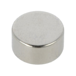 Magnet: fix; neodim; 13N; Ø: 8mm; H: 4mm