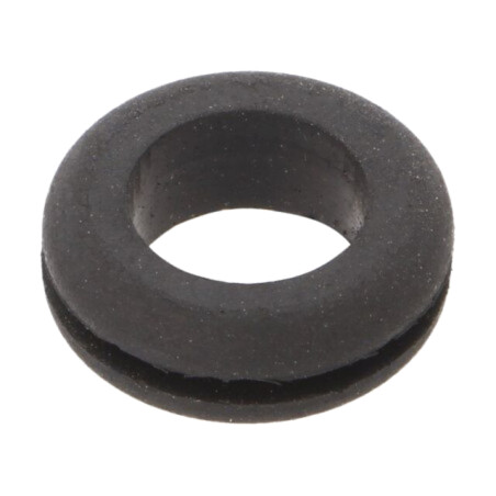 Manşon; Øorif.mont: 11,1mm; Øorif: 3,18mm; gumă; neagră