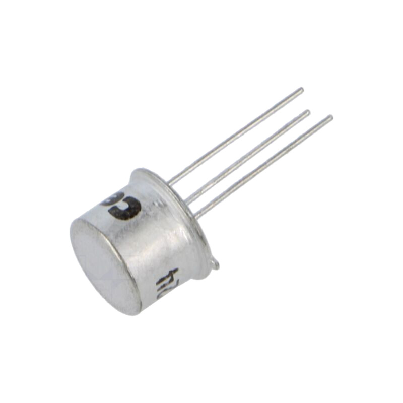 Tranzistor: NPN; bipolar; 80V; 1A; 0,8W; TO39