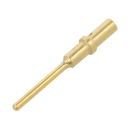 Pin; tată; 20; aurit; 20AWG; contacte întoarse; în vrac; crimpat