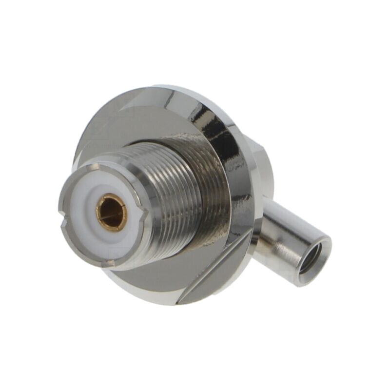 Conector: UHF (SO-239); soclu; mamă; drept; PS; 50Ω; RG58
