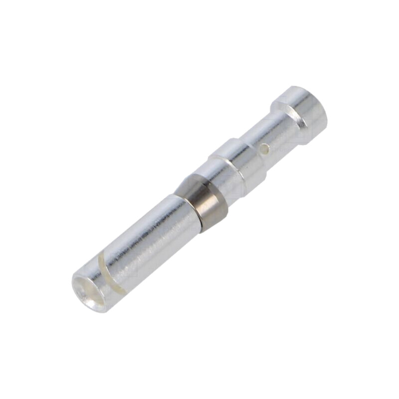 Pin; mamă; argintat; 2,5mm2; crimpat; pe cablu; 696
