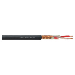 Cablu: cablu pentru microfon; negru; Cu; -25÷65°C; PVC; Øcablu: 6mm