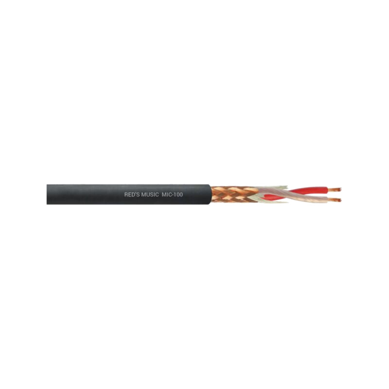Cablu: cablu pentru microfon; negru; Cu; -25÷65°C; PVC; Øcablu: 6mm Cablu: cablu pentru microfon; negru; Cu; -25÷65°C; PVC; Øcablu: 6mm