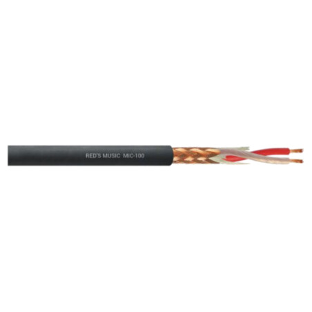 Cablu: cablu pentru microfon; negru; Cu; -25÷65°C; PVC; Øcablu: 6mm