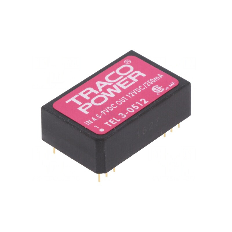 Convertor DC/DC 3W 4.5-9V la 12V 250mA DIP24 | Electronic-mag.ro | Componente Electronice Convertor DC/DC 3W 4.5-9V la 12V 250mA DIP24 | Electronic-mag.ro | Componente Electronice