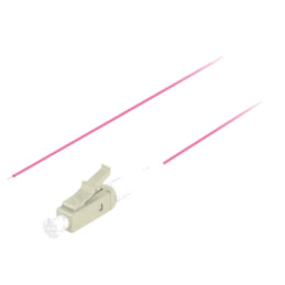 Dispozitiv pentru fibră optică; OM4; LC/UPC; 2m; LSZH; violet