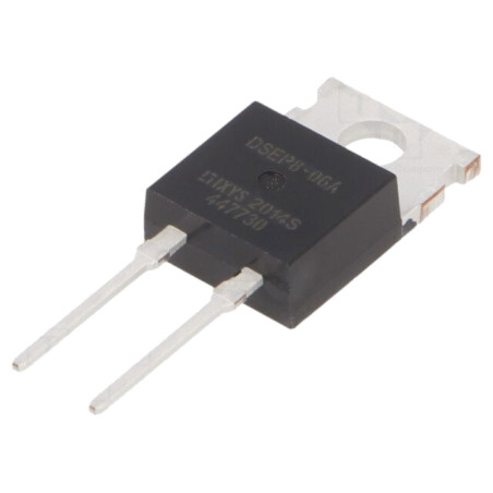 Diodă: redresoare; THT; 600V; 10A; tub; Ifsm: 50A; TO220AC; 60W; 35ns