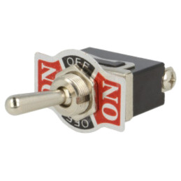 Comutator: basculant; Poz: 3; SP3T; ON-OFF-ON; 10A/250VAC; -25÷85°C