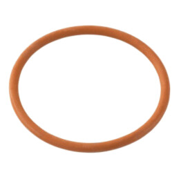 Garnitură O-ring; VMQ; Thk: 2mm; Øint: 55mm; M63; roşie; -60÷250°C