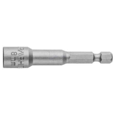 Capăt de şurubelniţă; cap hexagonal; HEX 8mm; Fixare: 1/4"