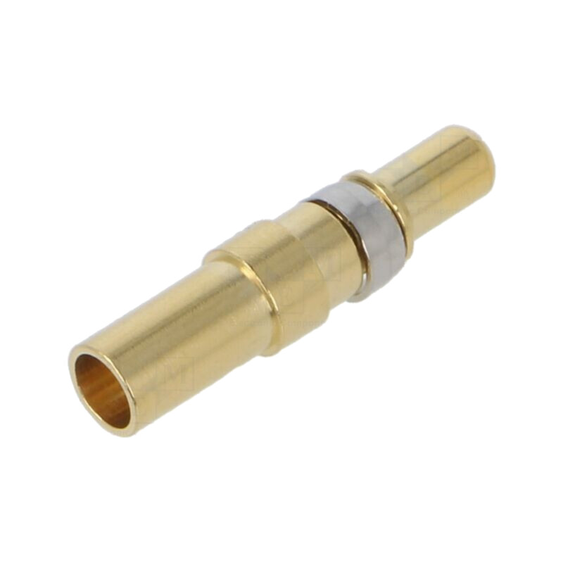 Pin; tată; aliaj cupru; aurit; 12AWG÷10AWG; crimpat; pe cablu; 30A