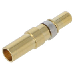 Pin; tată; aliaj cupru; aurit; 12AWG÷10AWG; crimpat; pe cablu; 30A