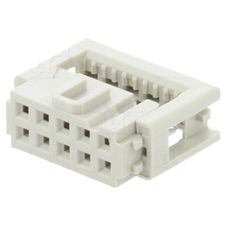 Conector: IDC; mamă; PIN: 10; SEK; IDC; 2,54mm; Placare: aurit; 1,27mm