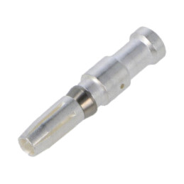 Pin; tată; argintat; 2,5mm2; crimpat; pe cablu; 696