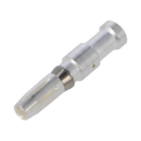 Pin; tată; argintat; 2,5mm2; crimpat; pe cablu; 696