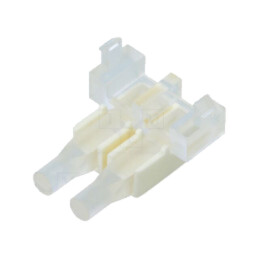Tub pentru LED-uri; Ø2,8mm; Lung: 14mm; Nr.mod: 2; H: 5mm