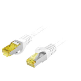 Patch cord; RJ45 mufă,din ambele părţi; S/FTP; 6a; litat; Cu; LSZH