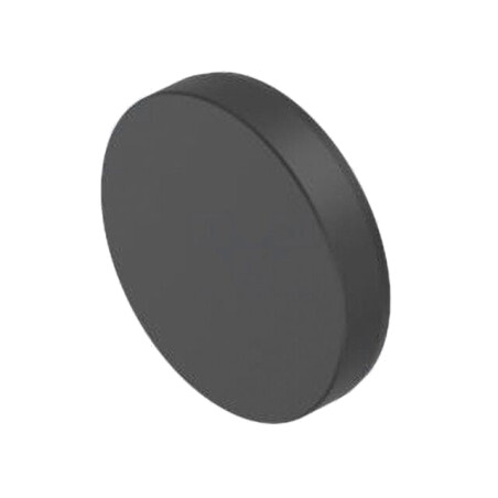 Lentilă pentru buton; OptoHiT; neagră; plastic; Ø23,7mm