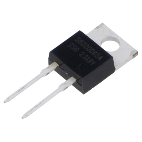 Diodă: redresoare Schottky; SiC; THT; 650V; 20A; TO220AC; 59W; tub