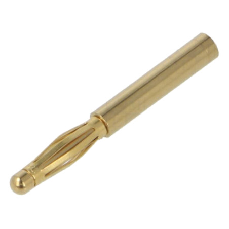 Conector: banană 2mm; mufă