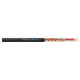 Cablu: cablu pentru microfon; negru; Cu; -25÷65°C; PVC