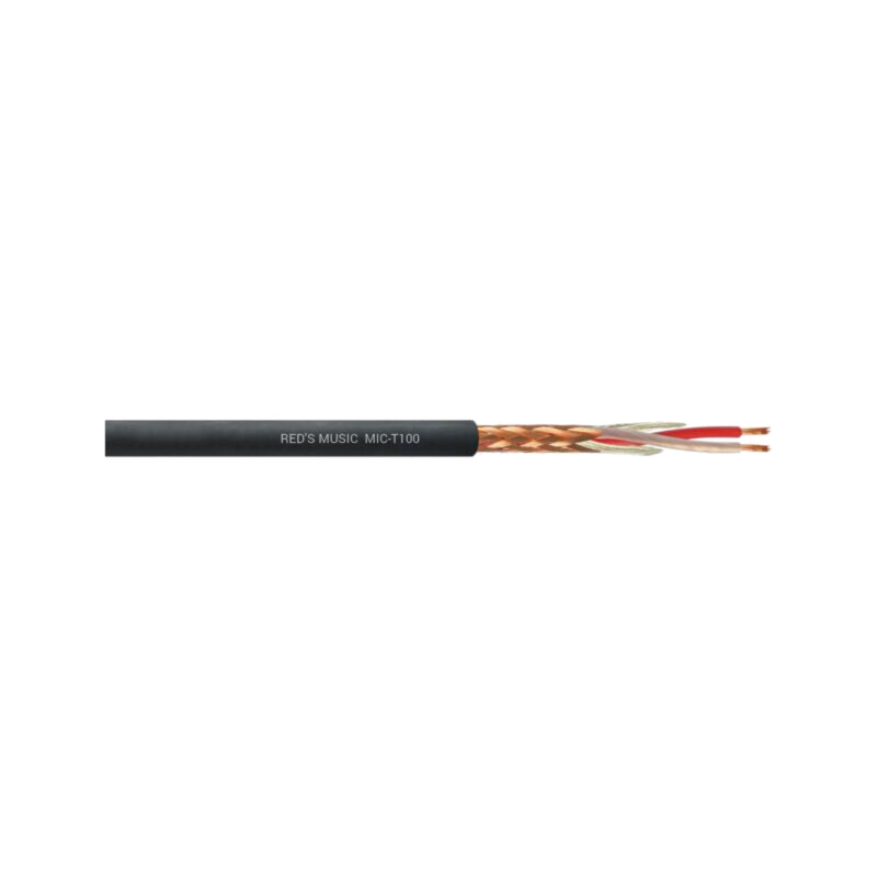 Cablu: cablu pentru microfon; negru; Cu; -25÷65°C; PVC Cablu: cablu pentru microfon; negru; Cu; -25÷65°C; PVC