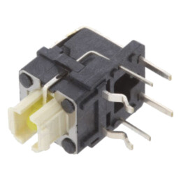 Comutator: tastatură; Poz: 2; SPST-NO; 0,05A/12VDC; LED; verde; THT