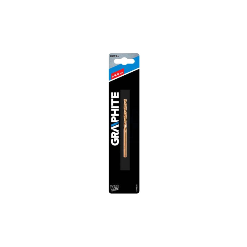 Burghiu; pt.metal; Ø: 4mm; oţel rapid cu cobalt HSS-Co