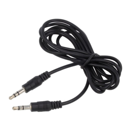 Cablu; Jack 3,5mm 3pin mufă,din ambele părţi; 3m; negru; PVC