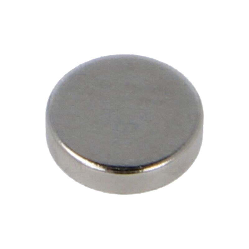 Magnet: fix; neodim; 7N; Ø: 8mm; H: 2mm Magnet: fix; neodim; 7N; Ø: 8mm; H: 2mm