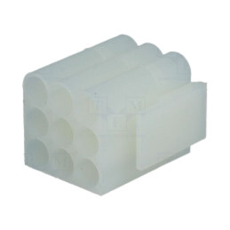 Conector: cablu-cablu; mufă; mamă; PIN: 9; .140 MATE-N-LOK; 6,1mm