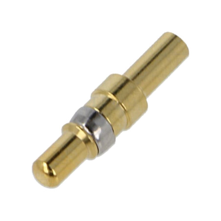 Pin; tată; aliaj cupru; aurit; 14AWG÷12AWG; crimpat; pe cablu; 20A