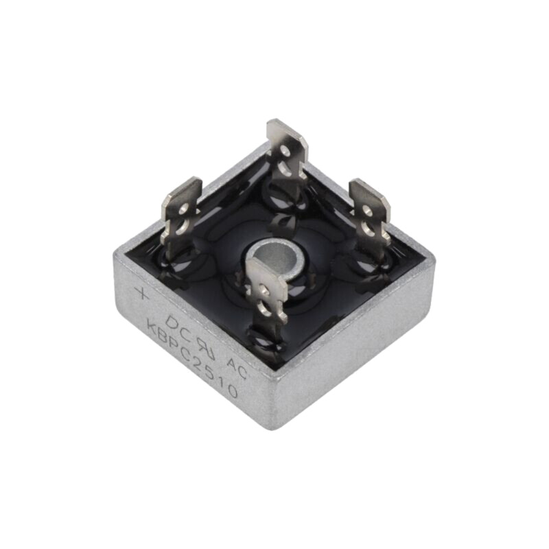 Punte redresoare: monofazat; Urmax: 1kV; If: 25A; Ifsm: 400A; MB-25 Punte redresoare: monofazat; Urmax: 1kV; If: 25A; Ifsm: 400A; MB-25
