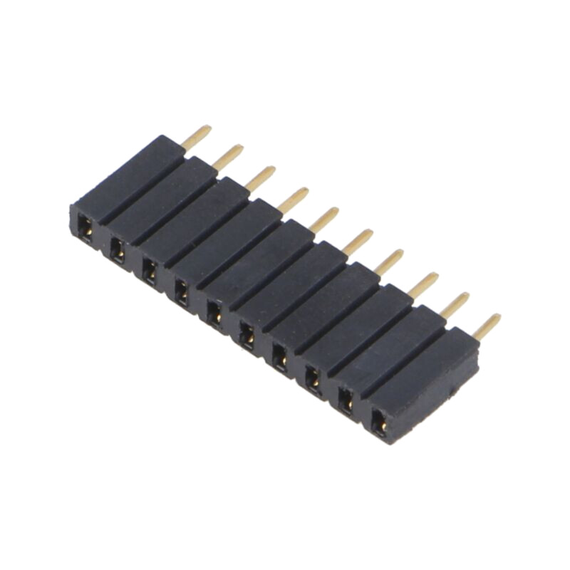 Conector: şiruri pini; soclu; mamă; PIN: 10; BL 1; 3A; 125V; drept Conector: şiruri pini; soclu; mamă; PIN: 10; BL 1; 3A; 125V; drept