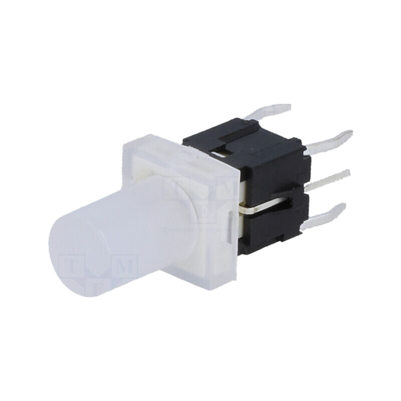 Comutator: tastatură; Poz: 2; DPST-NO; 0,05A/12VDC; incolor; LED