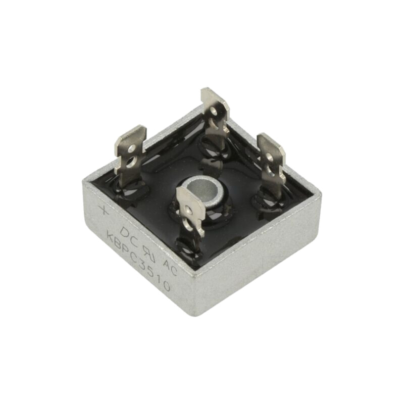 Punte redresoare: monofazat; Urmax: 1kV; If: 35A; Ifsm: 400A; MB-25 Punte redresoare: monofazat; Urmax: 1kV; If: 35A; Ifsm: 400A; MB-25