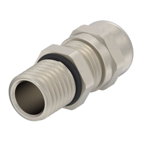 Garnitură de etanşare; fără piuliţă,cu filet alungit; M12; IP68
