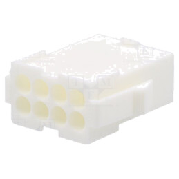 Conector: cablu-cablu; mufă; tată; PIN: 8; 600V; pe cablu; 4,14mm