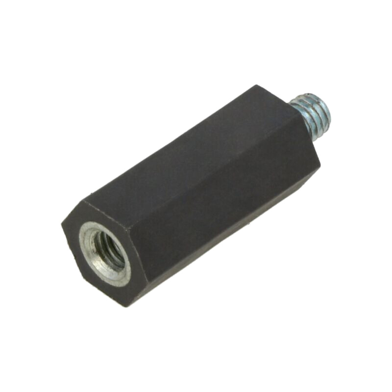 Bucşă izolantă; Filet int: M6; Lung: 30mm; UL94V-0; poliester Bucşă izolantă; Filet int: M6; Lung: 30mm; UL94V-0; poliester