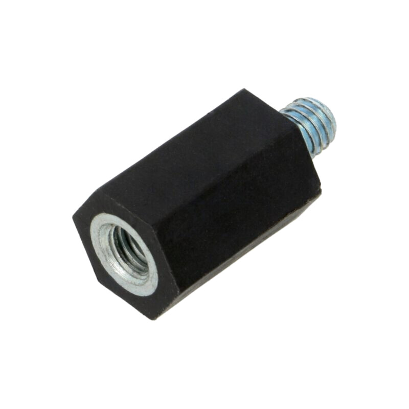 Bucşă izolantă; Filet int: M6; Lung: 20mm; UL94V-0; poliester