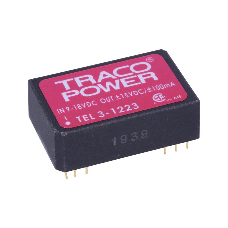 Convertor DC/DC 3W 9-18V la 15V/-15V DIP24 | Electronic-mag.ro | Componente Electronice Convertor DC/DC 3W 9-18V la 15V/-15V DIP24 | Electronic-mag.ro | Componente Electronice