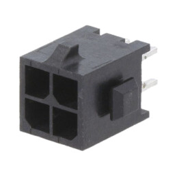 Conector: cablu-placă; soclu; tată; PIN: 4; Micro MATE-N-LOK; drept